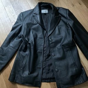 Leather jacket